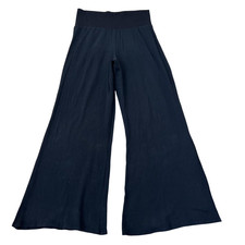 Bryn Walker Wide Leg Pants Sheer Lagenlook Flowy Crinkle Minimalist Womens Small