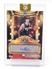 MAXIME RAYNAUD 2025-26 TOPPS 3 NEXT FEATURE SIGNATURES ROOKIE AUTO /49 Q4856
