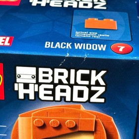 New BLACK WIDOW - Lego BRICK HEADZ 41591 - Marvel Comics SUPER HERO Building Set