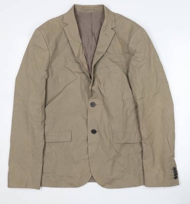 Anzugjacke Herren UK Größe 38 H&M Regular Beige