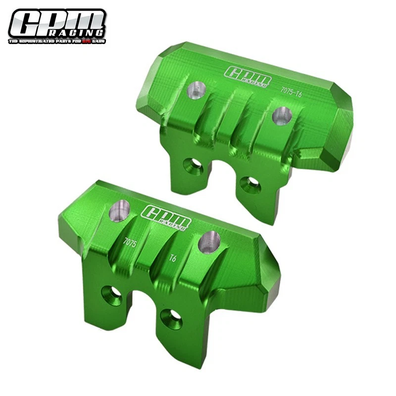 Para-choque dianteiro e traseiro GPM alumínio 7075 para TRAXXAS 1/8 Sledge Monster Truck - Imagem 3 de 4