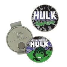 Team Effort Golf Marvel Hat Clip Hulk Ball Marker New