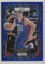 2023-24 Panini Prizm Blue Sparkle Prizm 68/144 Azuolas Tubelis #283 pe8