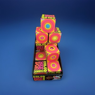 Viral NeeDoh Color Change Cube, New And Sealed Random Color