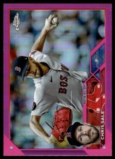 Chris Sale 2023 Topps Chrome #131 Red Sox Insert ? SEE SCAN! FREE SHIPPING