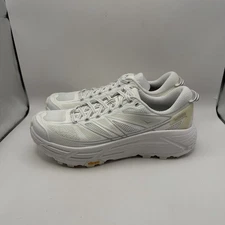 Hoka One One Mafate Speed 2 Trail Shoes Mens 10.5 Womens 11.5 White 1126851-WLRC