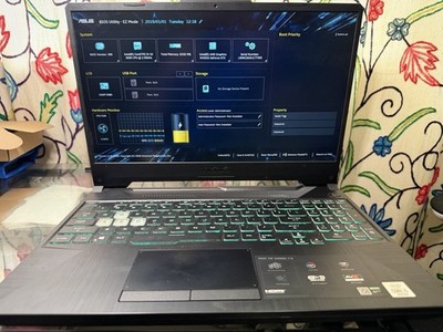 ASUS TUF F15 Gaming Laptop 15.6  i5-10300H 8GB,NO SSD,GTX