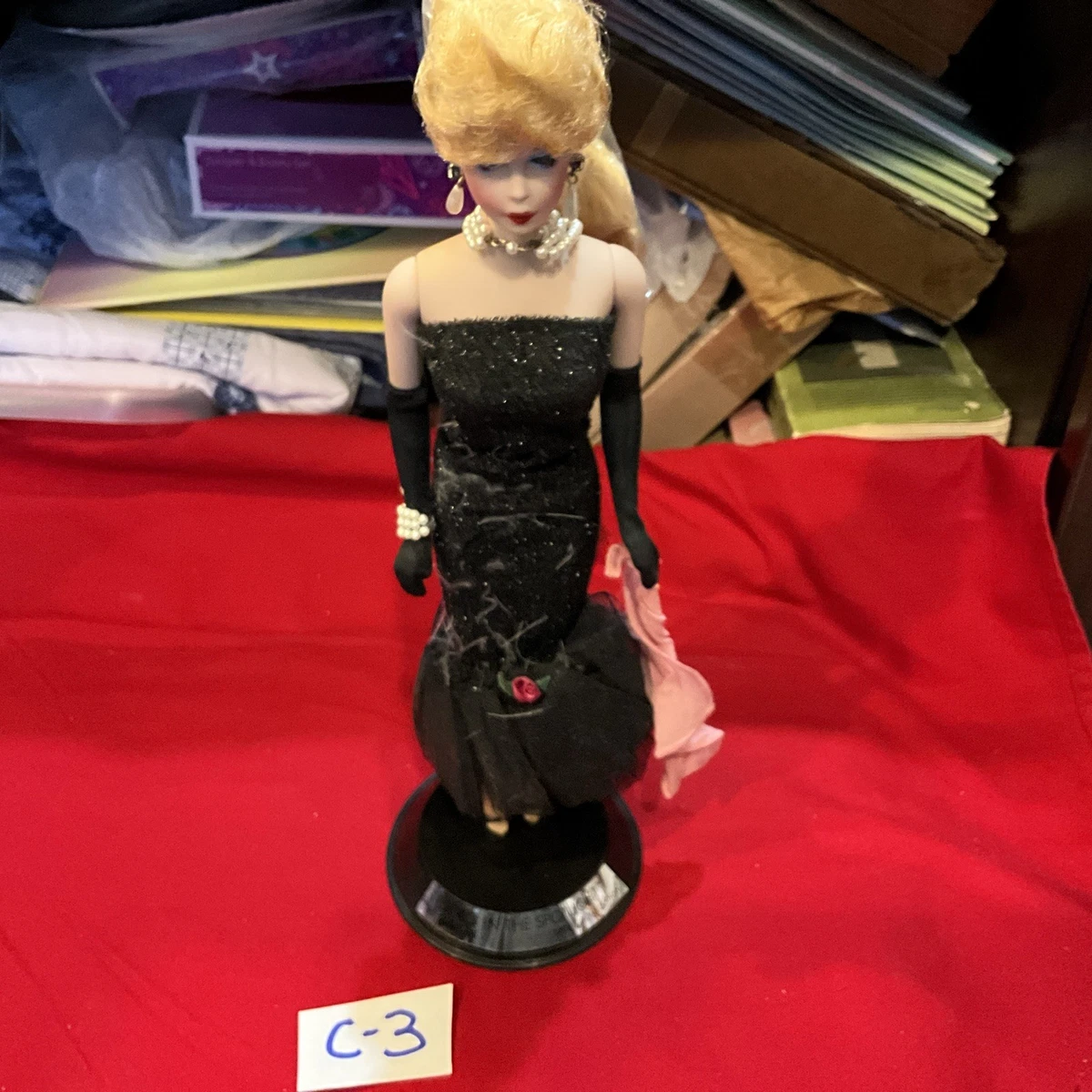 Porcelain 1990 Year Manufactured Barbie Dolls & Doll Playsets
