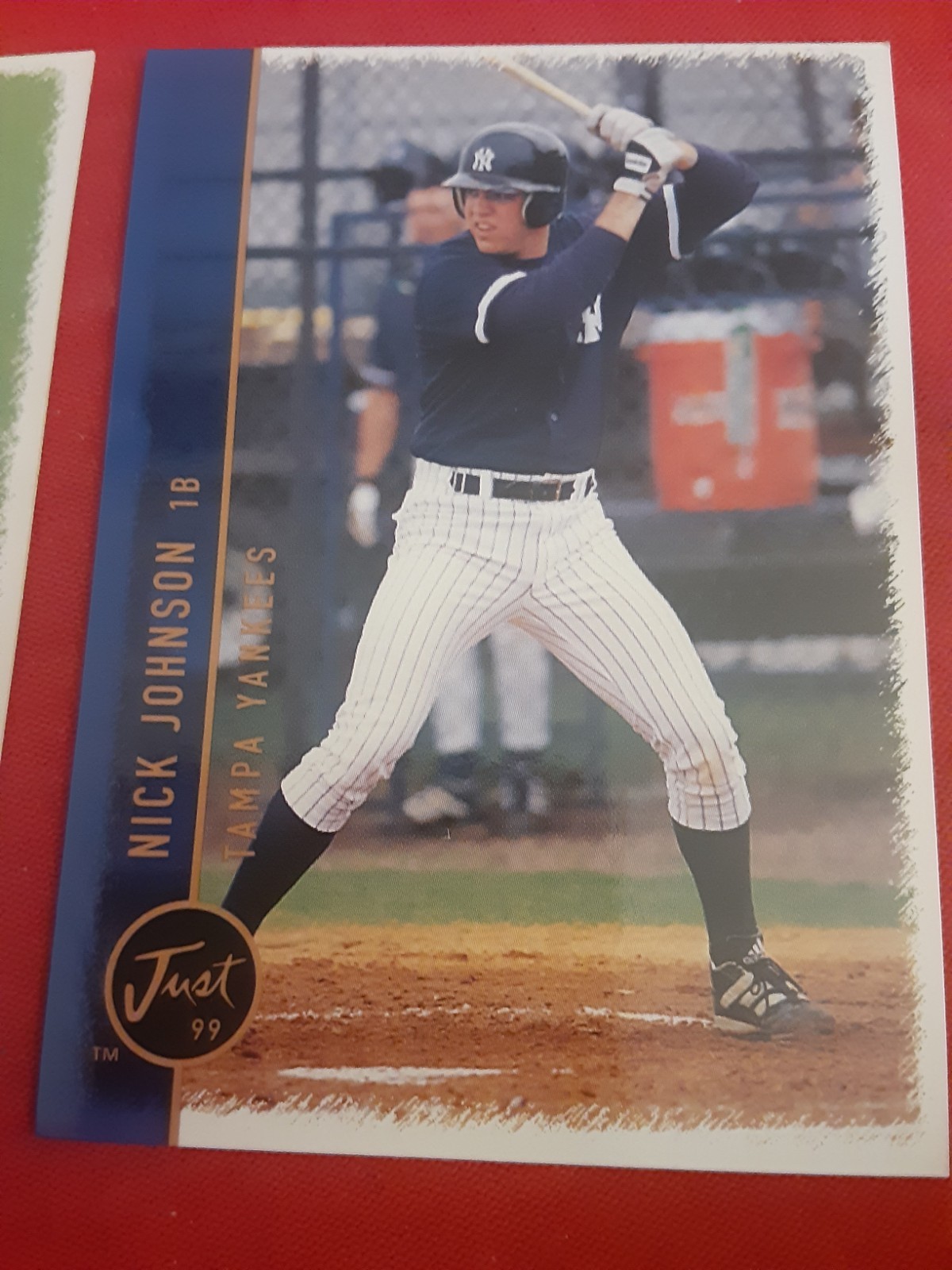 1999 Just Minors - Nick Johnson #27 (RC)