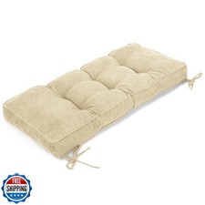Detiblue Bench Cushion for Indoor Furniture，42x16Inch Tufted Benc