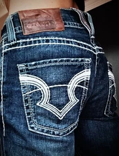 Buckle Exclusively Men's Big Star Union Straight Legs Denim Jeans  31x34