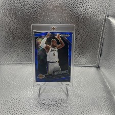 2024 Panini Prizm Black Lebron James #52 Blue Ice Prizm /125 👑👑👑 