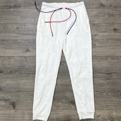 Nike Paris Saint Germain Sweatpants Size Large Mens White $105