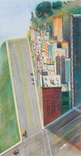 Wayne Thiebaud : City and Streets : Archival Art Print