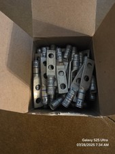 (50) Burndy YAZV6C2TC14FX 6 AWG 2-Hole Long Barrel Cppr Compression Terminal Lug