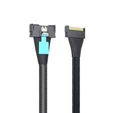 PCIe Gen5 MCIO to MCIO 8X Cable, SFF-TA-1016 74Pin 85-ohm, Server Storage Cab...