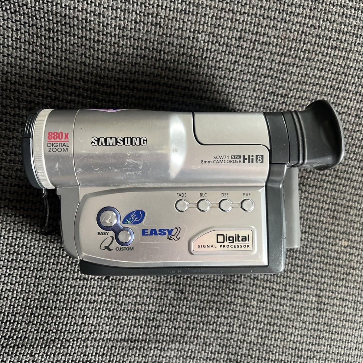 Samsung SCW71 SC-W71 HI8 8mm Video8 Camcorder VCR Player Recorder