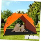 Dog Canopy Shade Shelter Tent for Large Xl Xxl Elevated Large Xlarge Orange