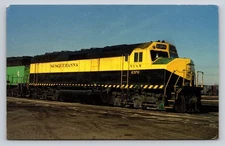 Susquehanna F45 Diesel Locomotive #6370 Buffalo NY 1987 Postcard