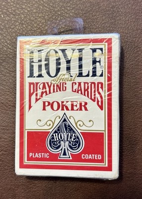 Red Hoyle Playing Cards Vintage Sealed New