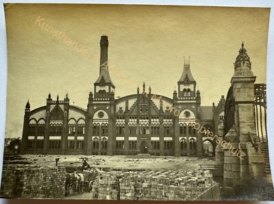 orig. Foto Berlin Charlottenburg 1901 Kraftwerk