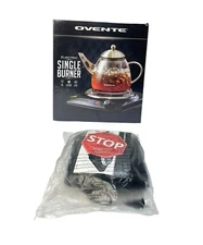 Ovente 6" Electric Single Burner Coil Burner Black NEW Open Box