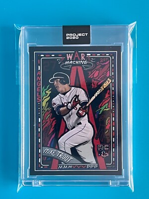 Topps Project 2020 #227 Mike Trout by Efdot
