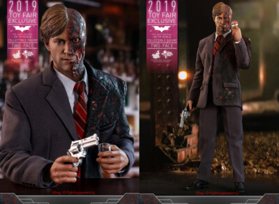 BONFEUR & TWO FACE 2017 No.5 オバケ Hot toys MMS546 DC The Dark Knight Two Face – Pop Collectibles