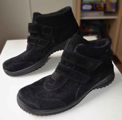 Legero Damen Stiefeletten Goretex Schuhgröße 6 1/2 Echte Wildleder Weite G