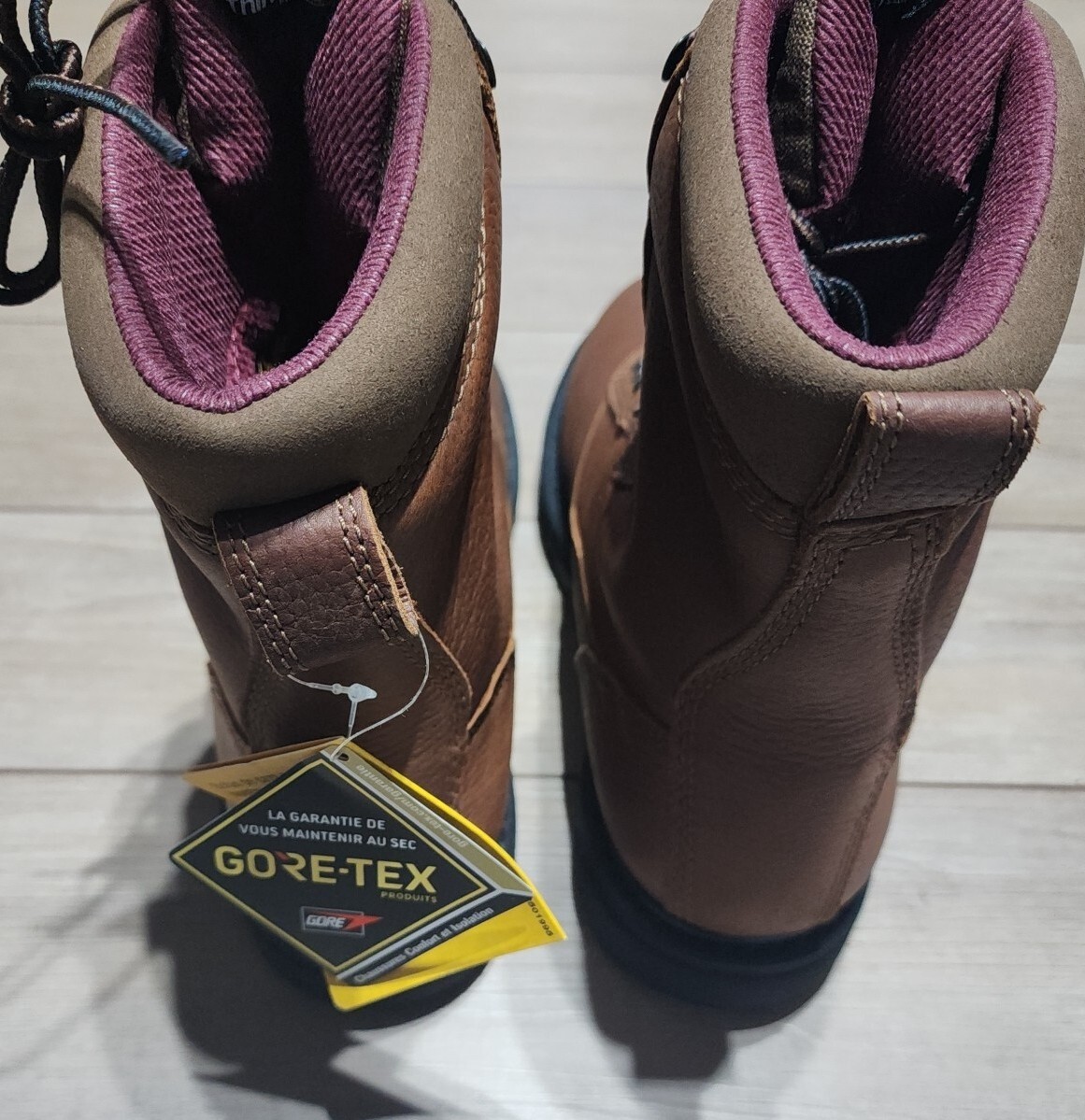 NIB Cabela's Iron Ridge 800gram Hunting Boots Size 9M Men's Brown Gore