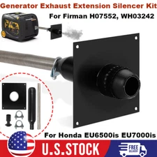 Generator Exhaust Extension Silencer Kit For Firman / Honda with Adapter Muffler