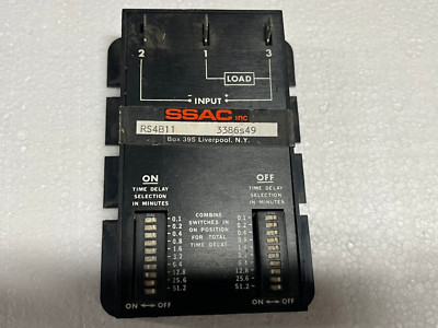 SSAC RS4B11 Repeat Cycle Timer 3386s49