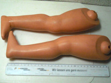 2 Beine  Puppenbeine Vinyl  von Große Puppe