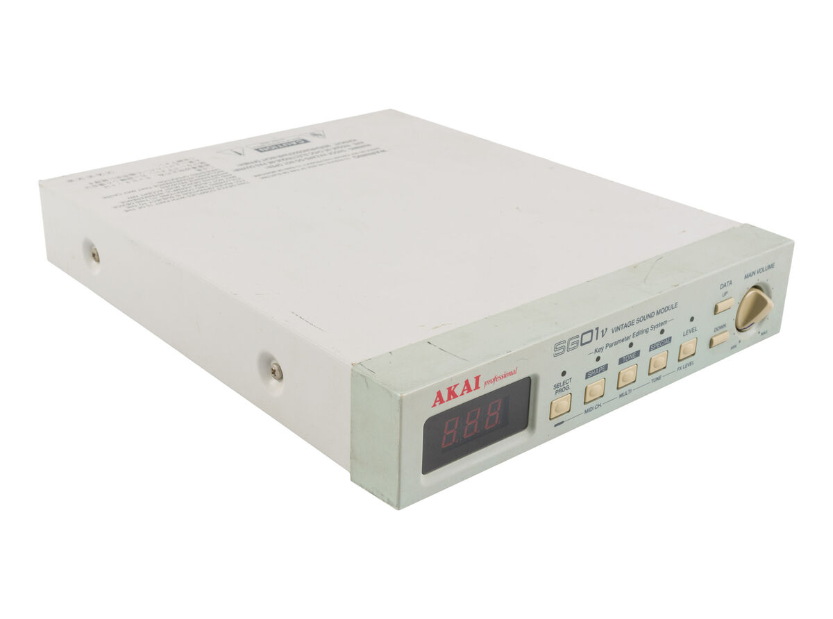 Akai SG01v Vintage Synthesizer SOUND MODULE - VINTAGE Akai SG01v Vintage Synthesizer SOUND MODULE - VINTAGE