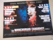 CG108. Mini Poster.The Manchurian Candidate. Denzel Washington, Meryl Streep
