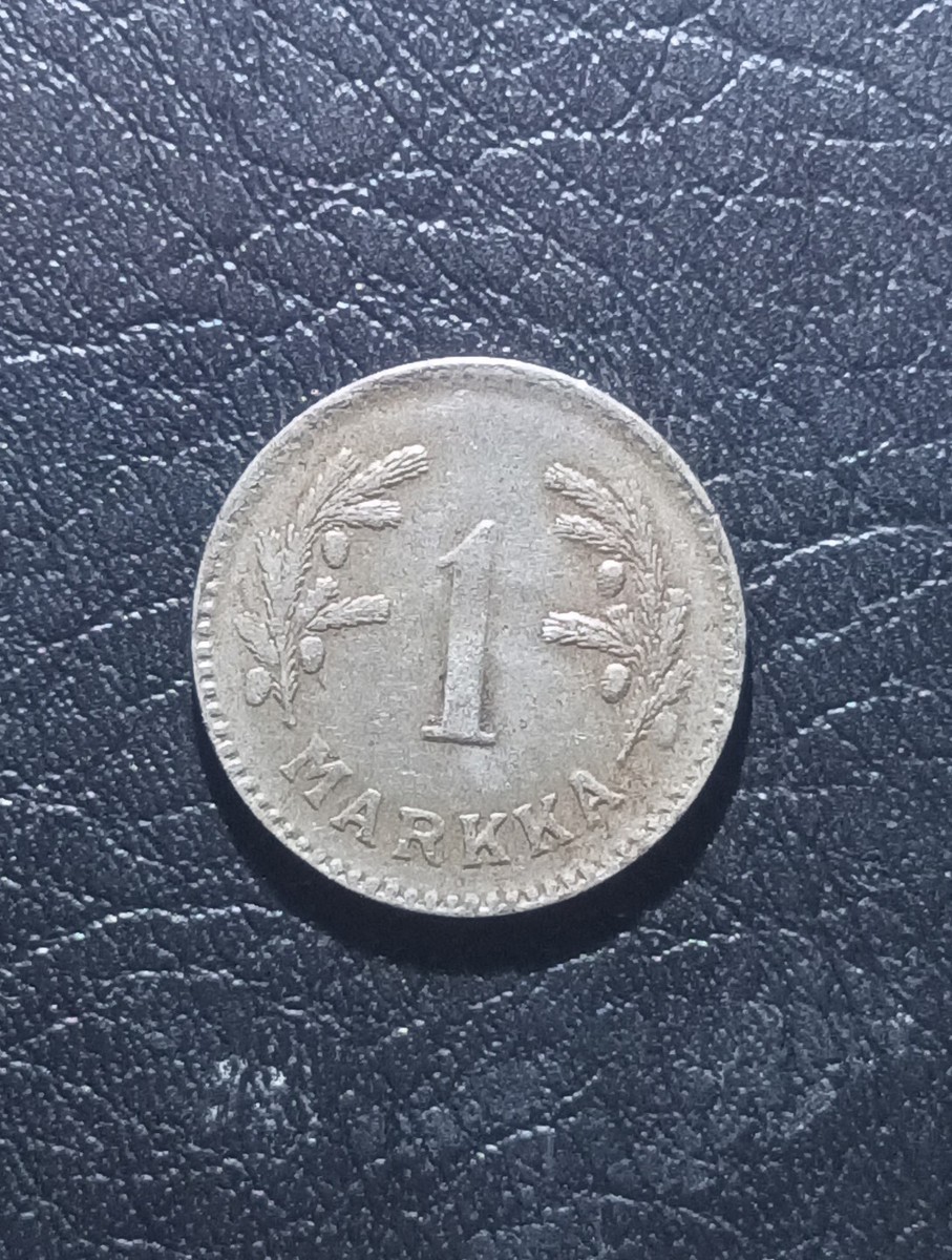 Finland 1948 L - 1 Markka Iron Coin - Rampant lion | eBay UK
