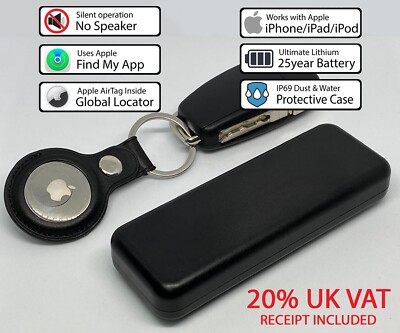 GENUINE APPLE AIRTAG 25* YEAR EXTENDED BATTERY PROTECTIVE CASE