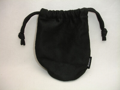 Genuine Nikon CL-0715 Black Soft Lens Case Pouch 18-55mm 50mm 1.4D 85mm 1.8D