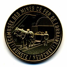 57 NEUFCHEF Mines de fer, Cheval, 2019, Monnaie de Paris
