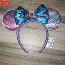 Disney Parks Live Action Ariel The Little Mermaid Dinglehopper Ears Headband New