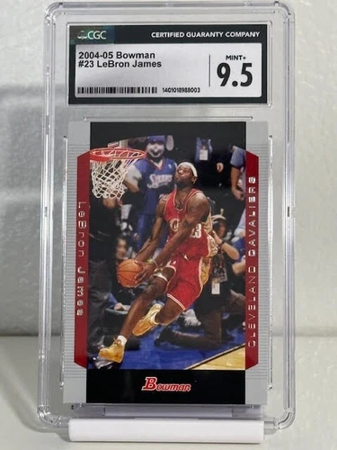 200405 Bowman Lebron James #23 - CGC Graded 9.5