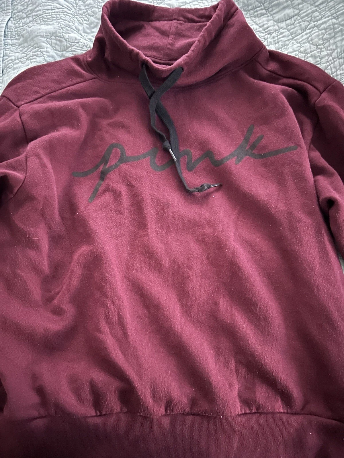 UNDERCOVER Pullover senza cappuccio marrone Victoria's Secret rosa medio