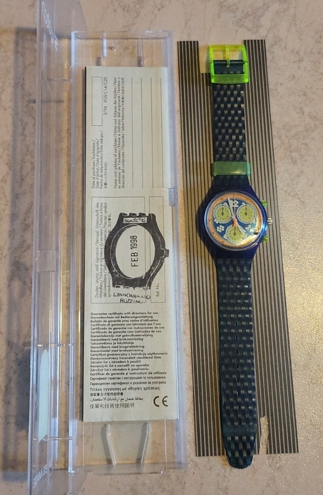 Swatch Chrono SCN404 Cool Pack (Funzionante) | eBay