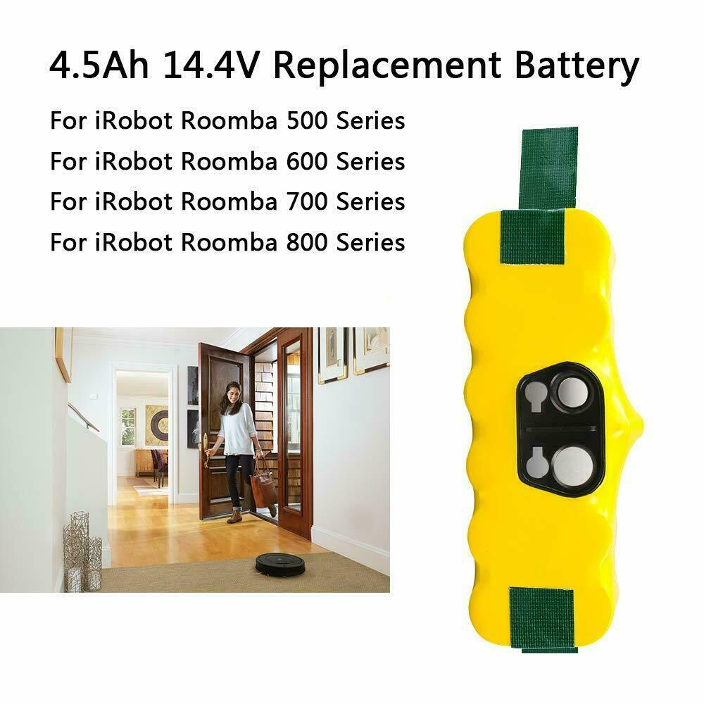 14,4V 5000mAh Batería Para IRobot Roomba, Powtree NiMH Batería De