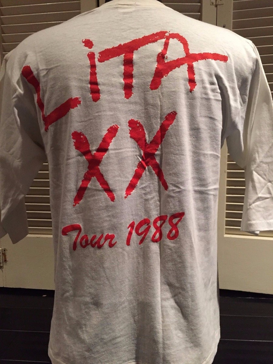 Rare Vintage Lita Ford 1988 Tour Shirt Size Medium / Large | eBay