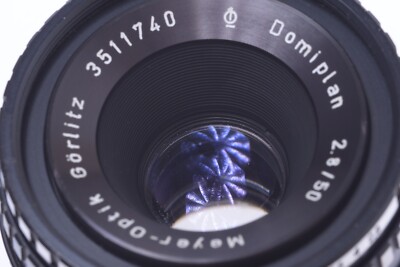 ✓ MEYER GORLITZ 50MM F/2.8 DOMIPLAN LENS EXAKTA, EXA, TOPCON