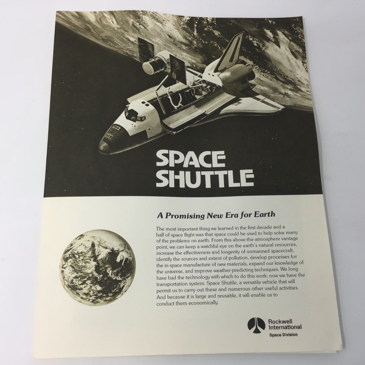Vintage NASA SPACE SHUTTLE Photos vignettes collection of 10