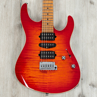 Suhr Modern Plus HSH Guitar, Roasted Maple Fretboard, Fireburst | eBay