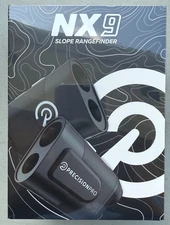 Precision Pro NX9 Slope Golf Rangefinder and Case ~ BLACK  EDITION ~ New In Box