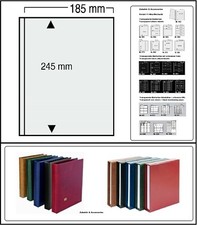 5 Safe 561 Insert Sheets Variant 1 Compartment 185x245mm Clear + ZWL